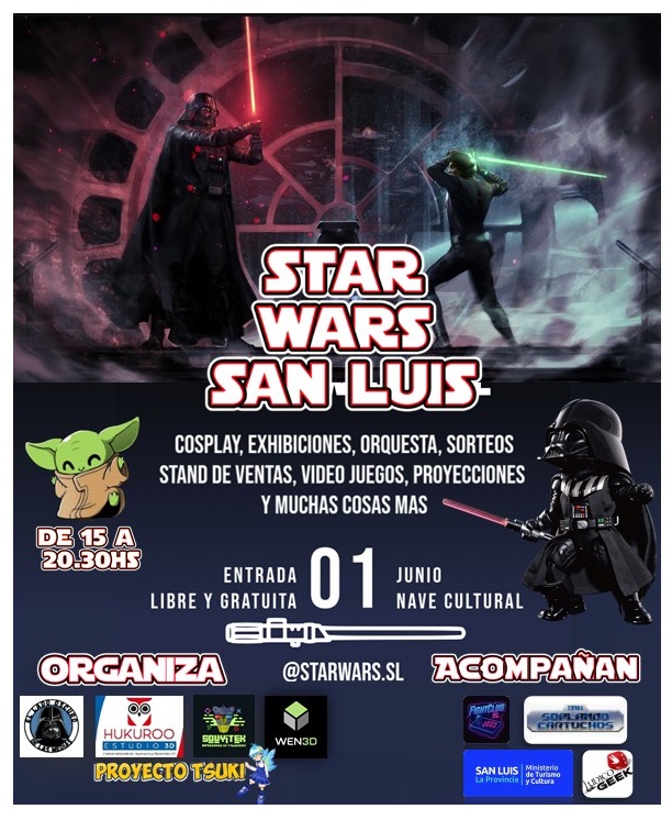 “Star Wars San Luis”, un evento para todos los gustos