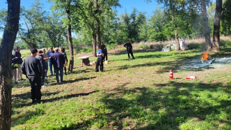Capacitación en prevención de incendios para el personal de la UNSL Villa Mercedes