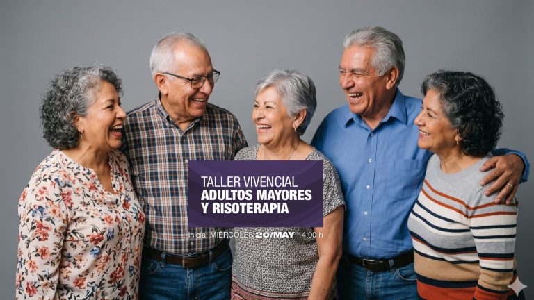 Taller Vivencial de Risoterapia para Adultos Mayores en la FCEJS