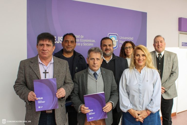 La Toma y la FCEJS trabajarán juntos en un diagnóstico económico y social para impulsar el desarrollo local