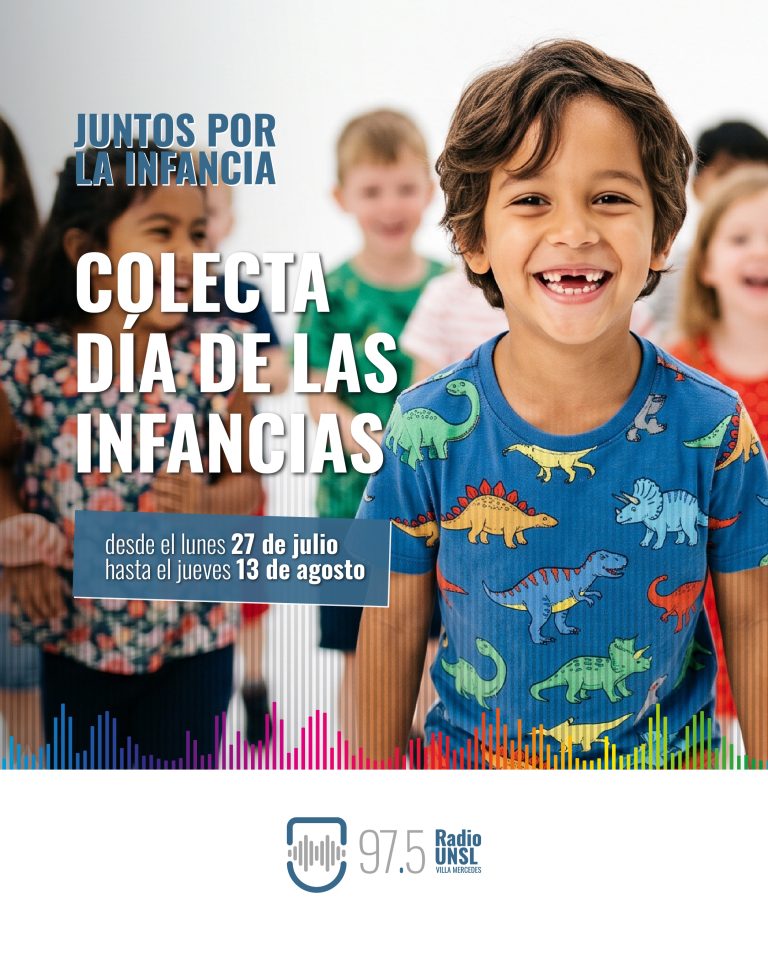 Juntos por la Infancia: sumate a esta colecta solidaria