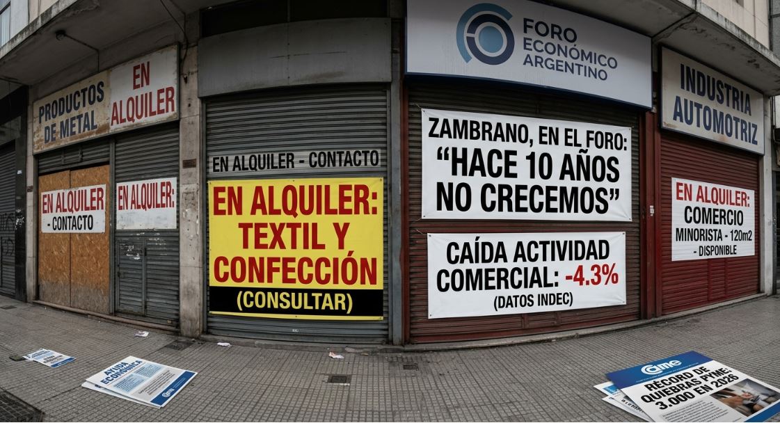 Gabriel Zambrano analiza la actividad económica argentina