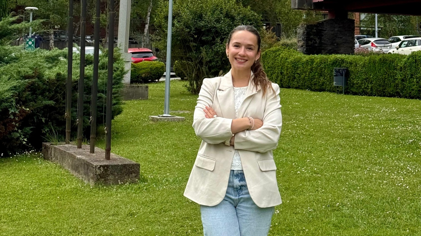 Victoria García Lagos egresada de la FICA con beca Erasmus Mundus para estudiar economía circular